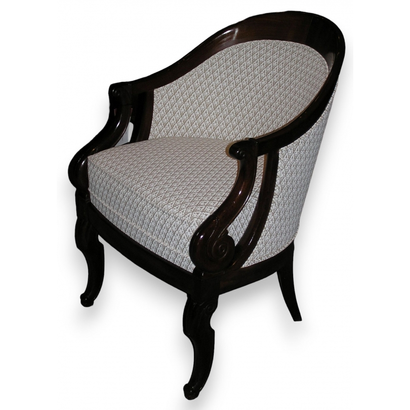 Empire gondola armchair, cover