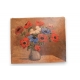 Huile sur toile "Bouquet de coquelicots"