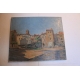 Huile sur toile "Rousillon 1954" signée