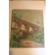 Huile sur toile "Viaduc" de Paul