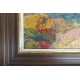 Tableau huile sur toile "Rochers en