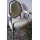 Set of four Louis XVI armchairs.