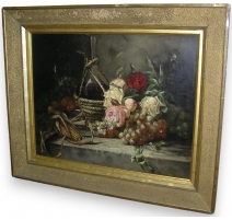 Tableau huile sur toile "Nature morte,