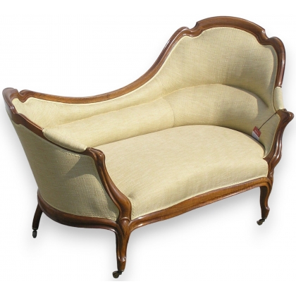 Louis-Philippe day bed on wheels.