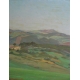 Tableau "Vue de Toscane-Monte Moro sur Livorno"