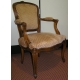 Fauteuil style Louis XV Cabriolet, en