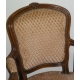 Fauteuil style Louis XV Cabriolet, en