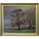 Painting "Landscape", signed ROUILLER.