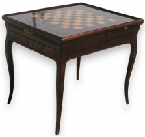 Louis XV inlaid games table, w