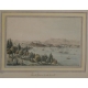 Paire de gravures "Vue de Genève" de L'ESCUYER