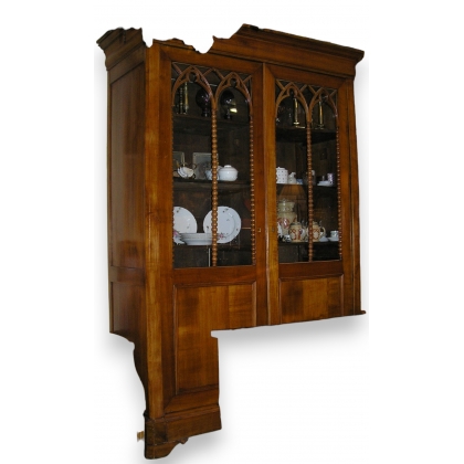 Louis-Philippe bookcase with 2