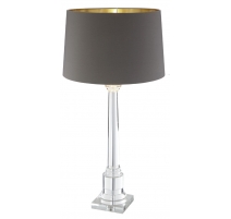 Lampe Colonne "Aliz" en cristal