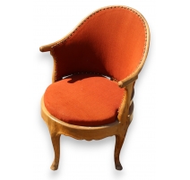 Fauteuil de bureau Louis XV Bernois