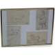 Set of drawings "horses"