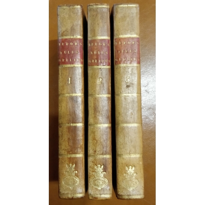 Livre "Aulus Gellius", 3 Tomes