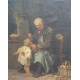 Painting "Grandpa and grand so