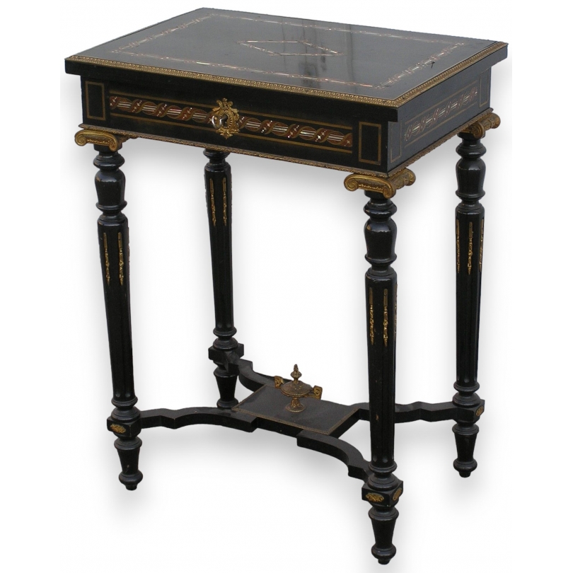 Napoleon III work table black