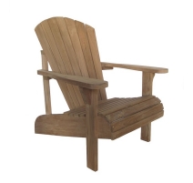 Fauteuil de jardin "Adirondack" en teck