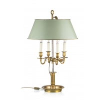 Lampe bouillotte style Louis XVI à 4 lumières