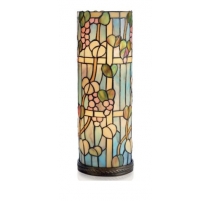 Lampe style Tiffany tube, décor Grapes de raisins