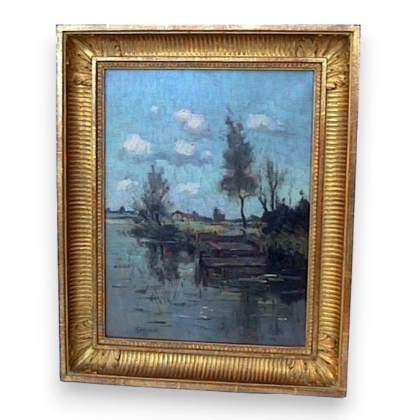 Painting signed G. VON HOVEN,