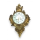 Louis XV style cartel clock, g