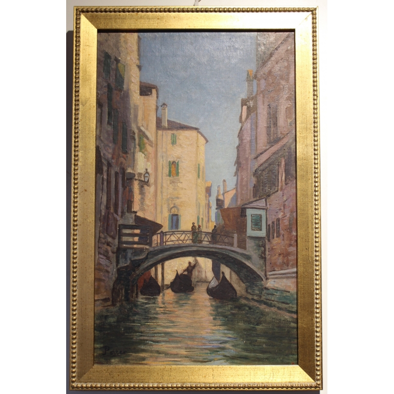 Tableau "Venise" signé POTTER