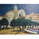 Tableau "Cadaquès" signé TERRAPON D. 78