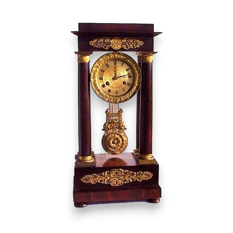 Neuchatel clock signed J. Loui