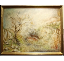 Tableau "Été" signé BERGER