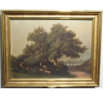 Tableau "Bord de rivière"