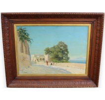 Tableau "Capri" signé Henri HÉBERT