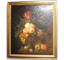 Tableau nature morte "Bouquet de fleurs"