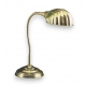 Lampe de bureau Coquillage en laiton poli