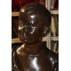 Bronze "Buste d'enfant" signé A. LOEHER 1901