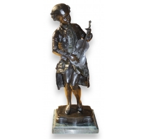 Bronze "Mozart" d'après Paul DUBOIS