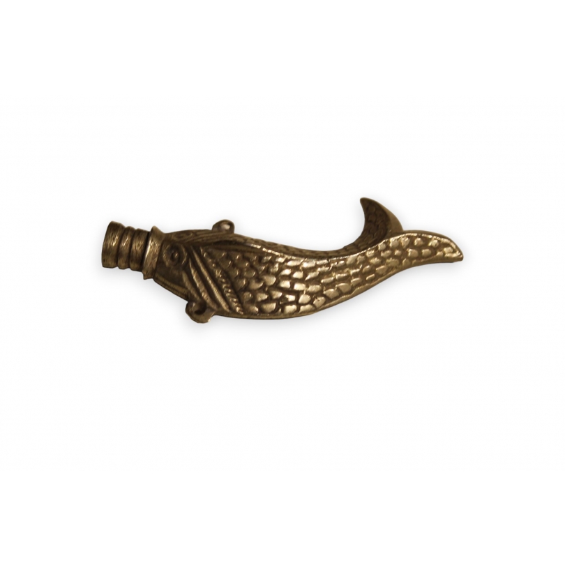 Poisson miniature en bronze