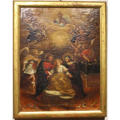 Tableau "La mort de Saint-Joseph"