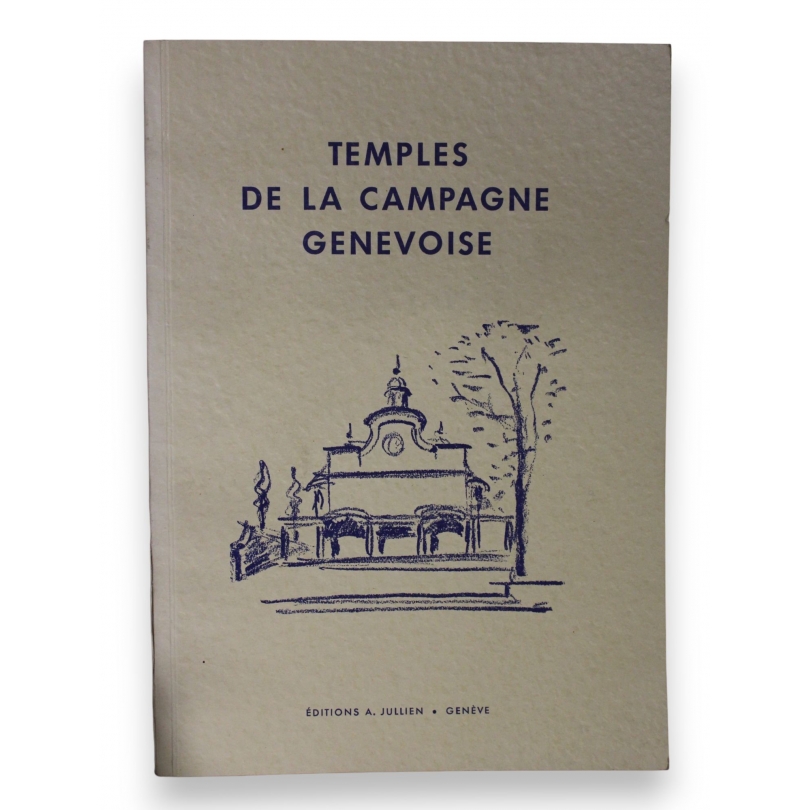 Livre "Temples de la campagne genevoise"