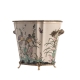 Cache-pot ovale en porcelaine Diamant de Gould