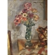 Tableau "Bouquet de fleurs" signé