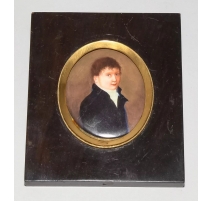 Miniature "Jeune homme en manteau noir"