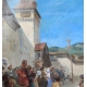 Tableau "Gruyère" signé J.P. SIMONET 87