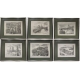 Suite de 6 gravures Villes Allemandes