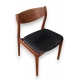 Suite de 4 chaises vintage par Jorgensen